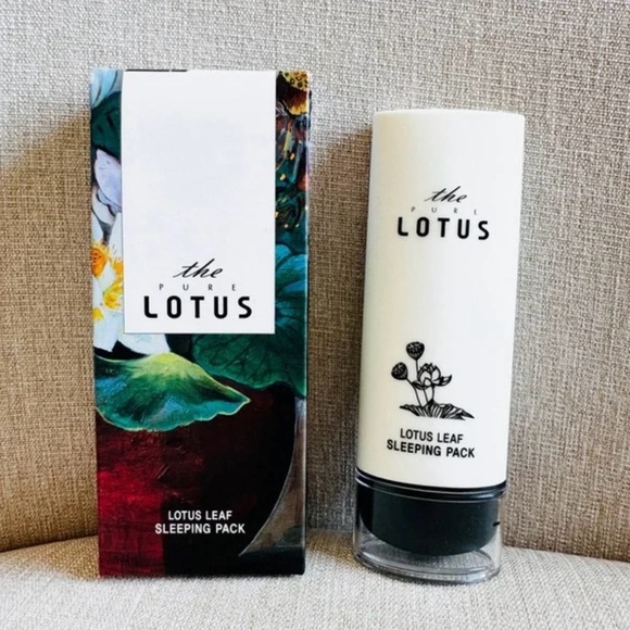 The Pure Lotus Leaf Sleeping Pack Korean Skincare NIB - Picture 1 of 4
